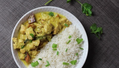 Poulet au curry express