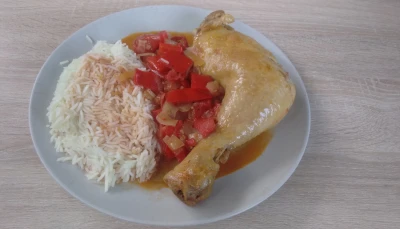 Poulet au paprika