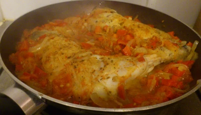 Poulet basquaise