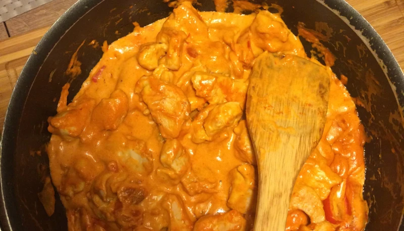 Poulet Curry avec lait de coco