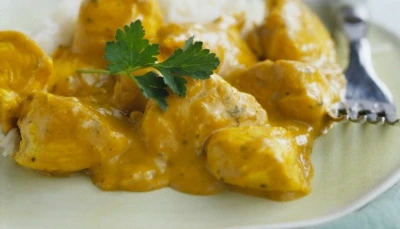 Poulet curry coco