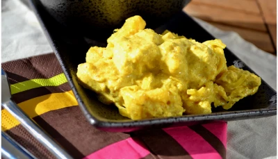 Poulet curry coco