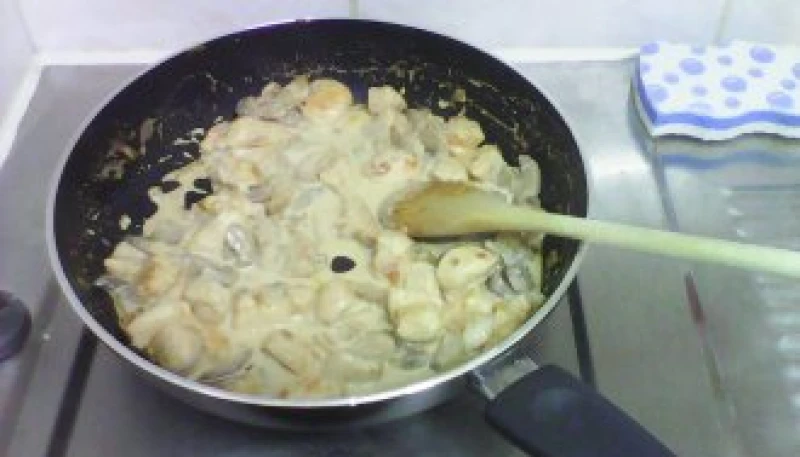 Poulet façon forestière