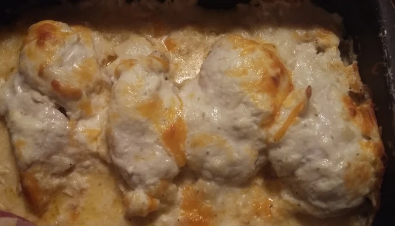 Poulet farci au chèvre et au philadelphia