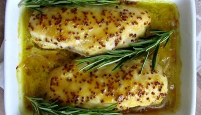 Poulet farci au romarin