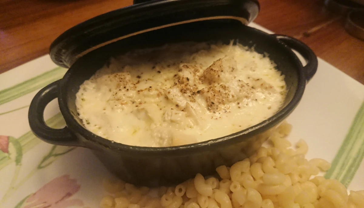 Poulet gratiné au Cantal