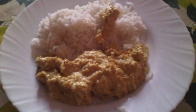 Poulet Korma sans lactose