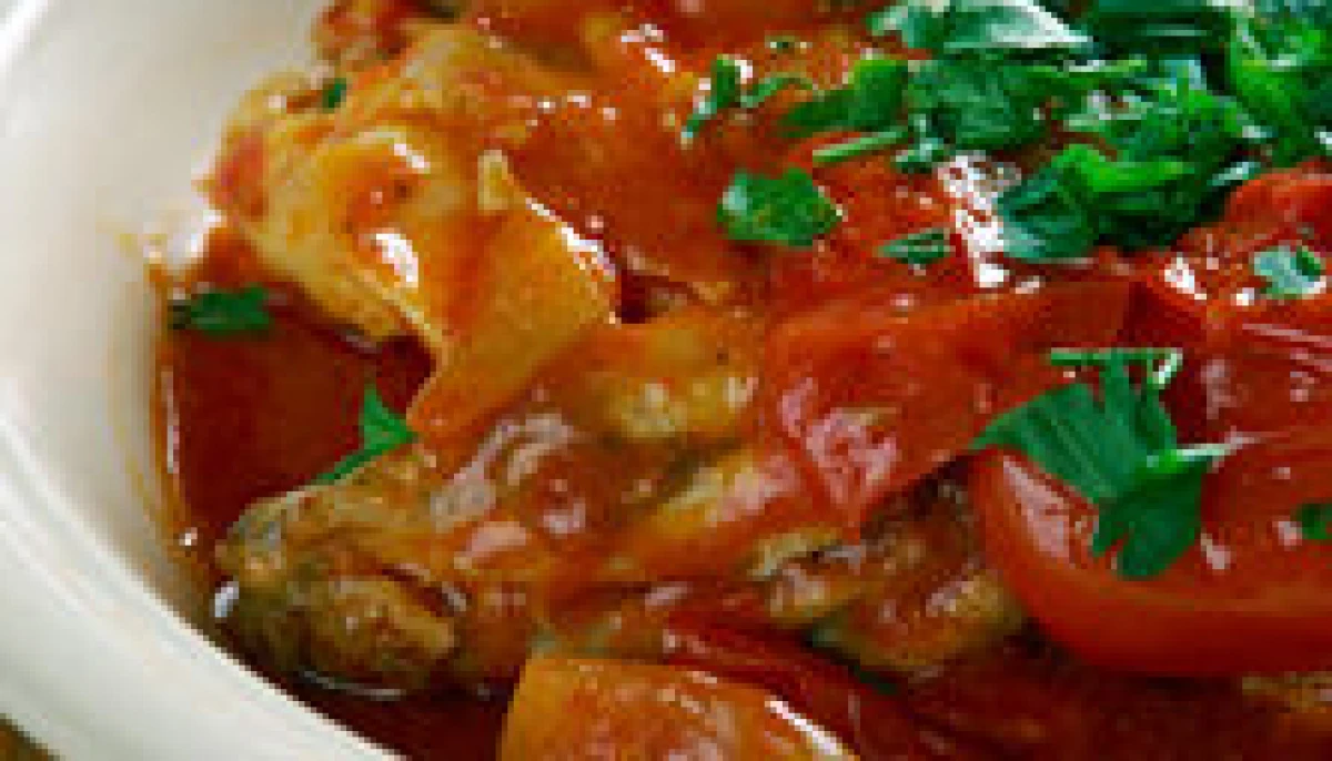 poulet Marengo ( recette authentique)