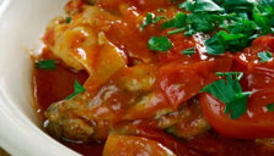poulet Marengo ( recette authentique)