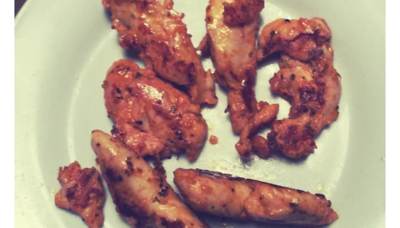 Poulet mariné aux épices