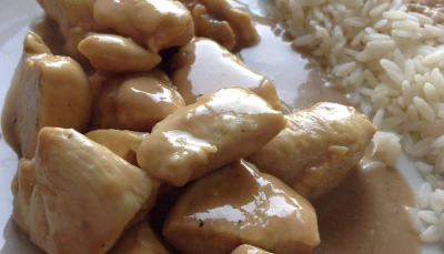 Poulet miel balsamique