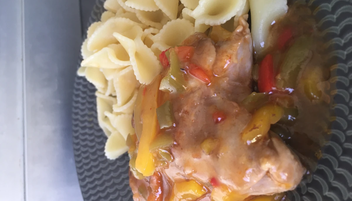 Poulet sauce aigre douce