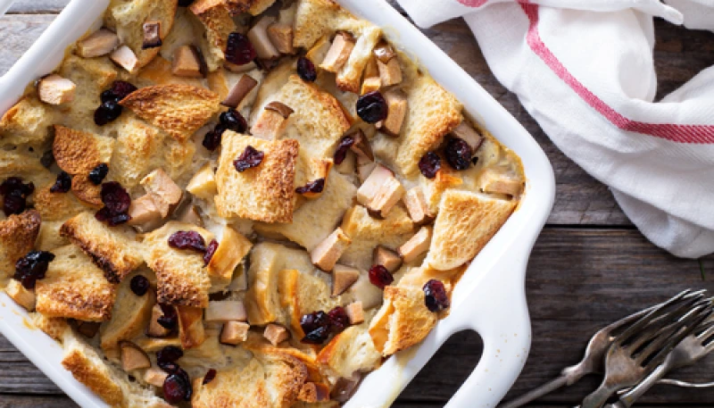 Pudding à la poire & chocolat