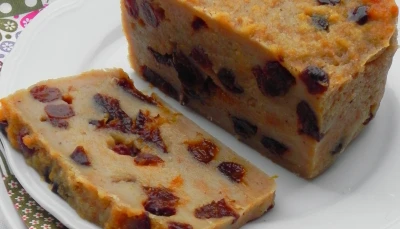 Pudding aux raisins secs