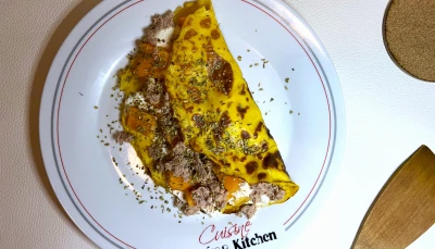 Pumpkin Crêpe healthy