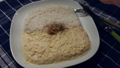 Purée d'oeufs à la moutarde