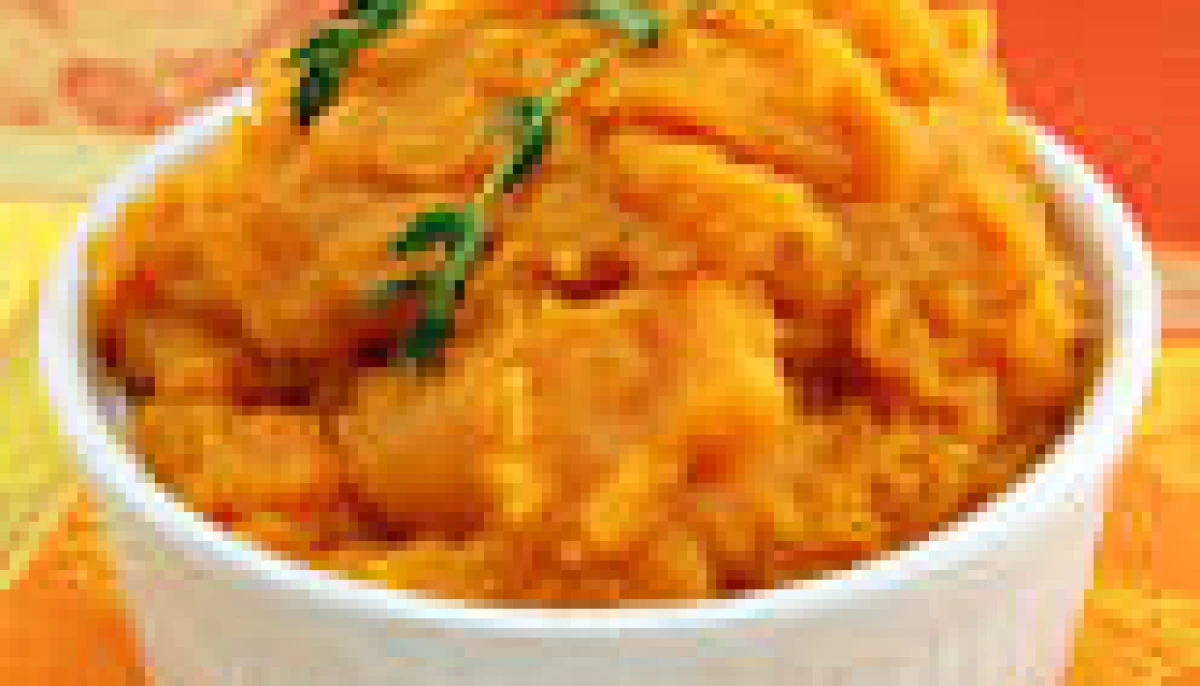 purée de butternut et patates douces