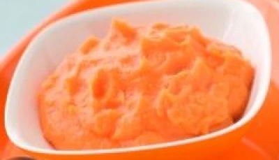 purée de carottes et citrouille