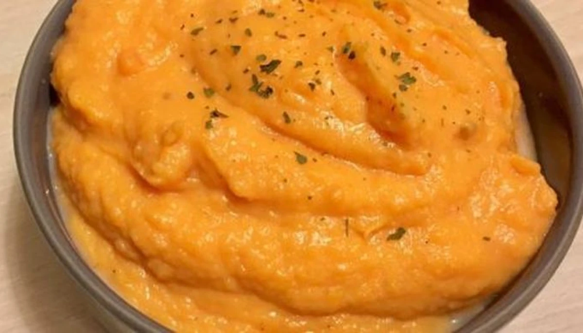 Purée de patates douces