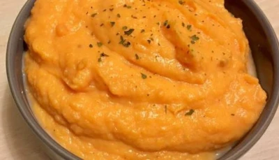 Purée de patates douces