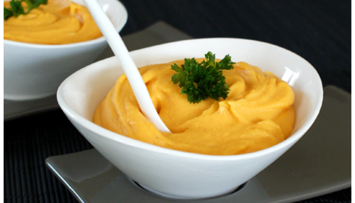 Purée de patates douces