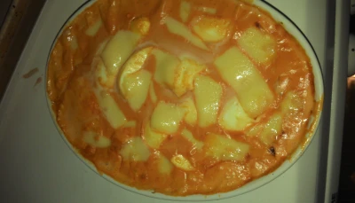 Quenelles aux oeufs durs et fromage a raclette