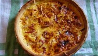 Quiche au brie