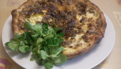 Quiche au roquefort