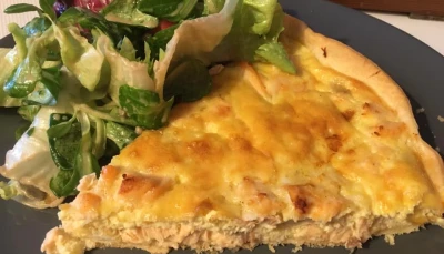 quiche au saumon
