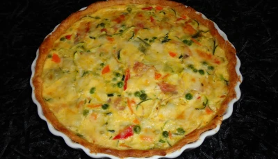Quiche aux légumes !