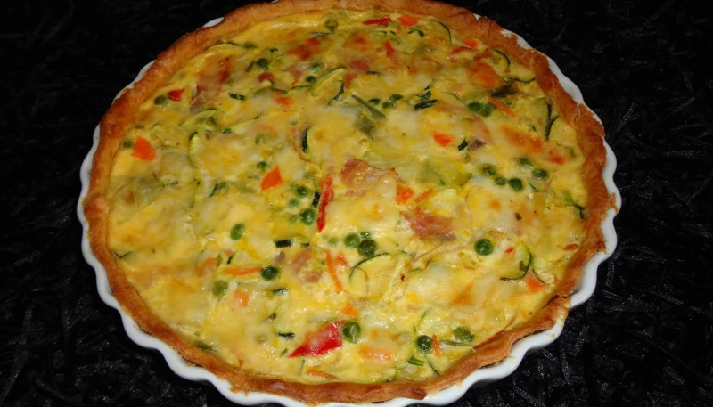 Quiche aux légumes !