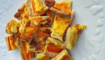 Quiche aux légumes de saison