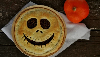 Quiche effrayante pour Halloween