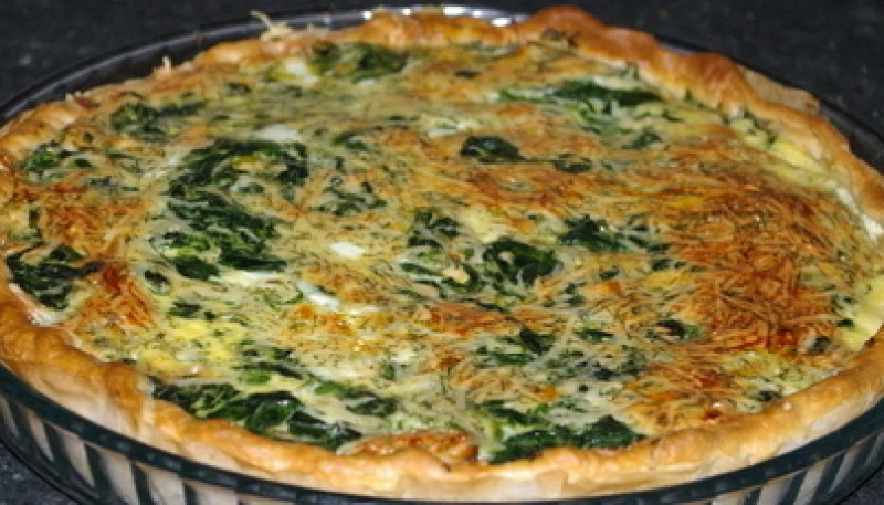 Quiche épinards saumon