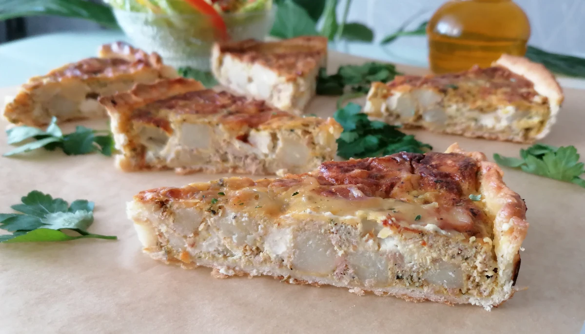 Quiche express au thon