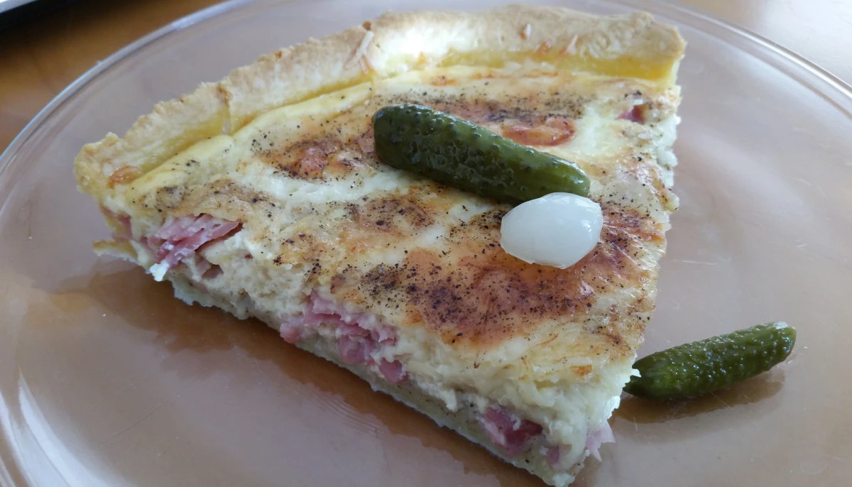 Quiche sans crème fraiche