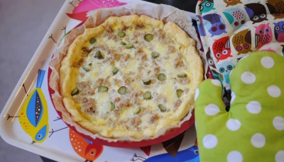Quiche thon/cornichon