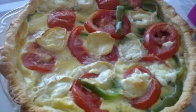 quiche veggie (100% Healthy , 100% délicieuse)