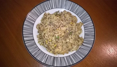 Quinoa aux champignons