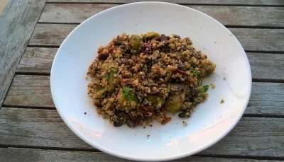 Quinoa aux tomates séchées