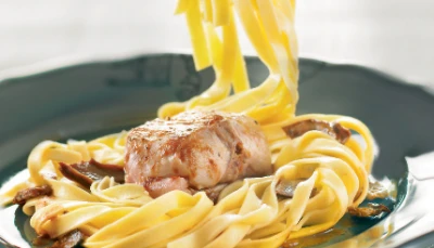 Râble de lapin au romarin et beaufort