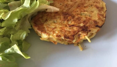 Rapée de pomme de terre et carottes