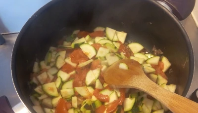 Ratatouille-tomate-courgette-riz