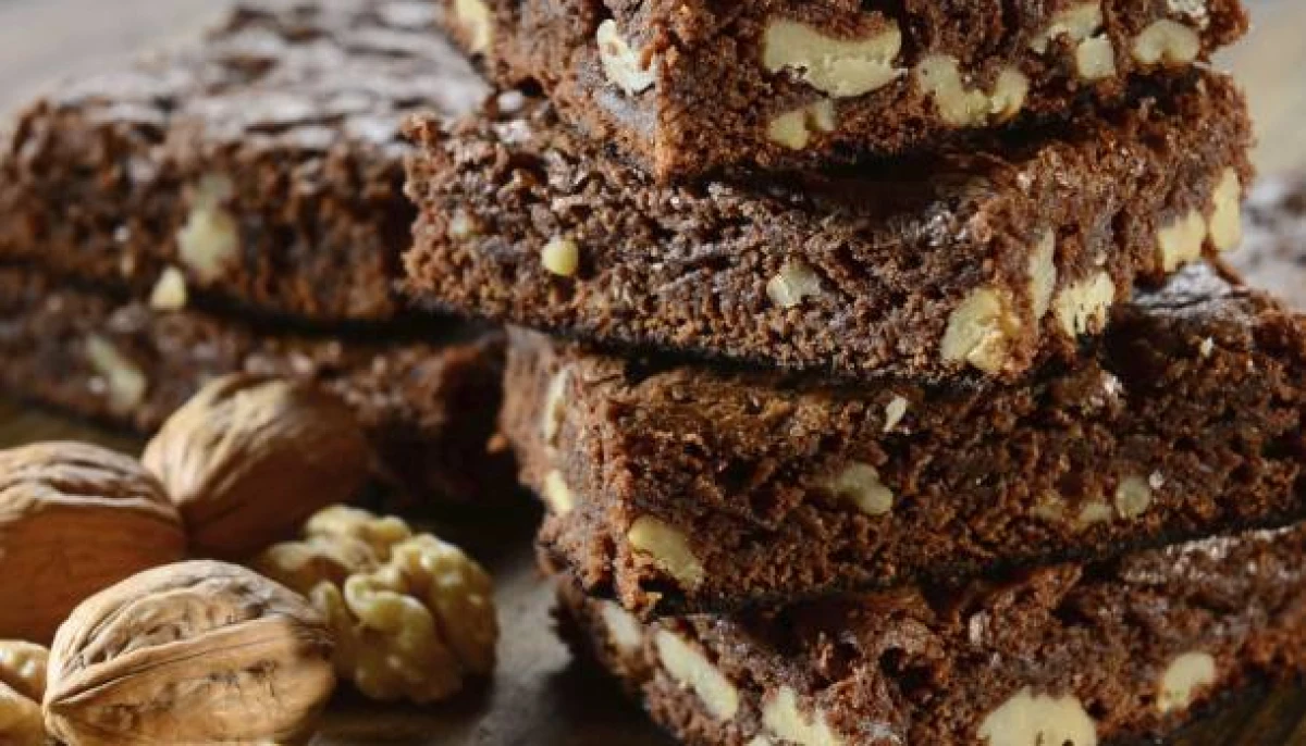 Recette de brownie aux noix