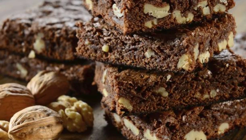 Recette de brownie aux noix