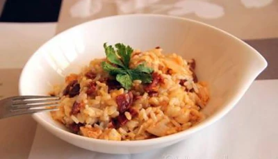Risotto au chorizo ultra simple !