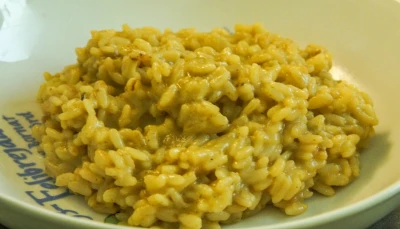 Risotto au curry