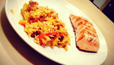 Risotto aux 3 poivrons et chorizo