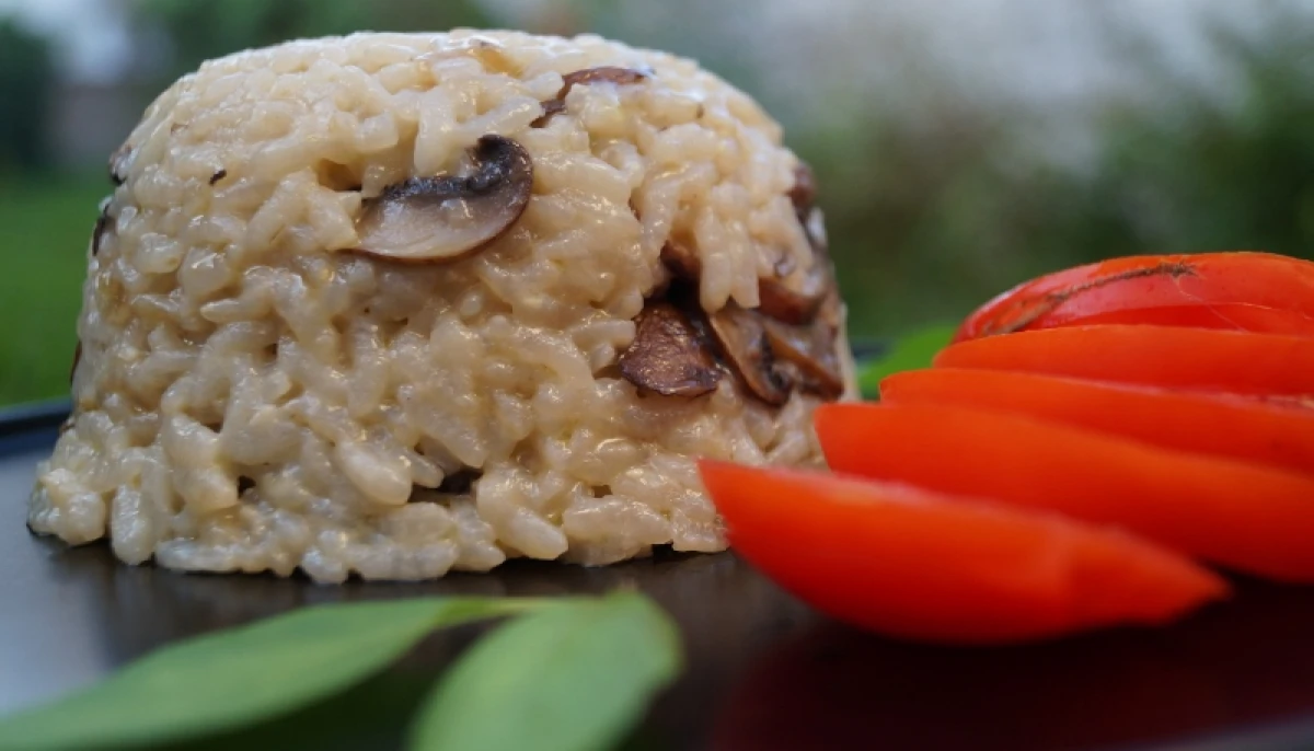 Risotto aux champignons (Vegan)