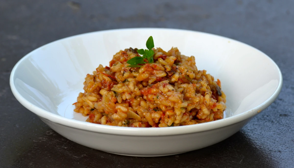 risotto aux légumes du soleil ( simplissime)